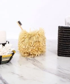 KAZI Home Goods Natural Bomba Brush Cup