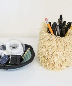 KAZI Home Goods Natural Bomba Brush Cup