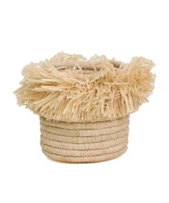 KAZI Natural Fringed Small Catch All