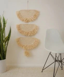 KAZI Natural Raffia Parade Mobile