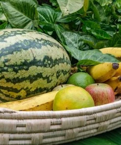 KAZI Natural Raffia Patterned Oval Tray Home Goods 1 KAZI Natural Raffia Patterned Oval Tray Home Goods