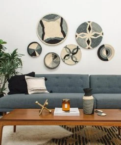 KAZI Nea Opal Gray Wall Plate III