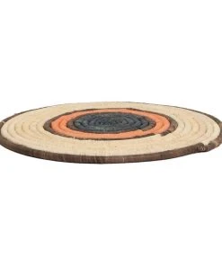 KAZI Peach Bullseye Wall Trivet