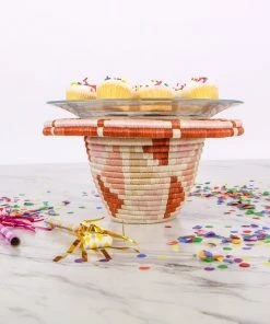 KAZI Peach Cake Stand