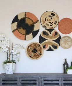 KAZI Peach Large Fringed Wall Charger