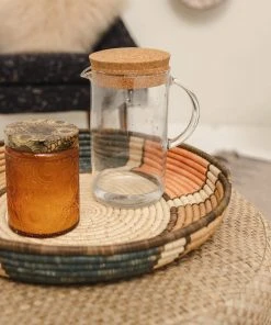 KAZI Home Goods Peach Merci Wall Tray