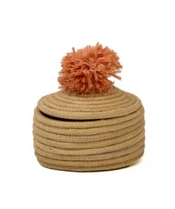 KAZI Peach Penelope Pom Pom Box
