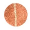 KAZI Peach Striped Large Bowl Home Goods