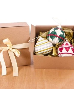 KAZI Red Bulb Ornament 3 KAZI Red Bulb Ornament