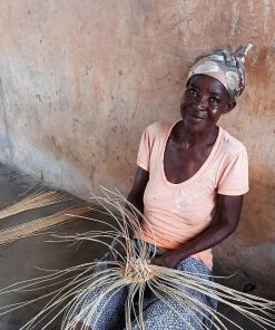 KAZI Rosé Bottle Ornament Fair Trade