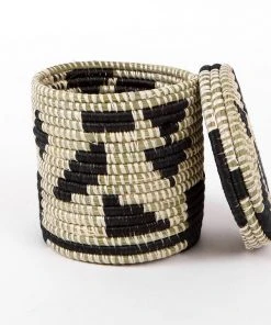 KAZI Silver Blue Almasi Lidded Box