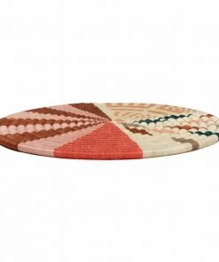 KAZI Small Coral + Clay Fani Trivet