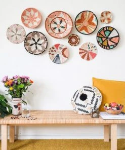 KAZI Small Coral + Clay Fani Trivet