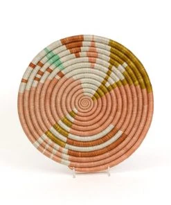 KAZI Home Goods Small Desert Flower Biko Trivet