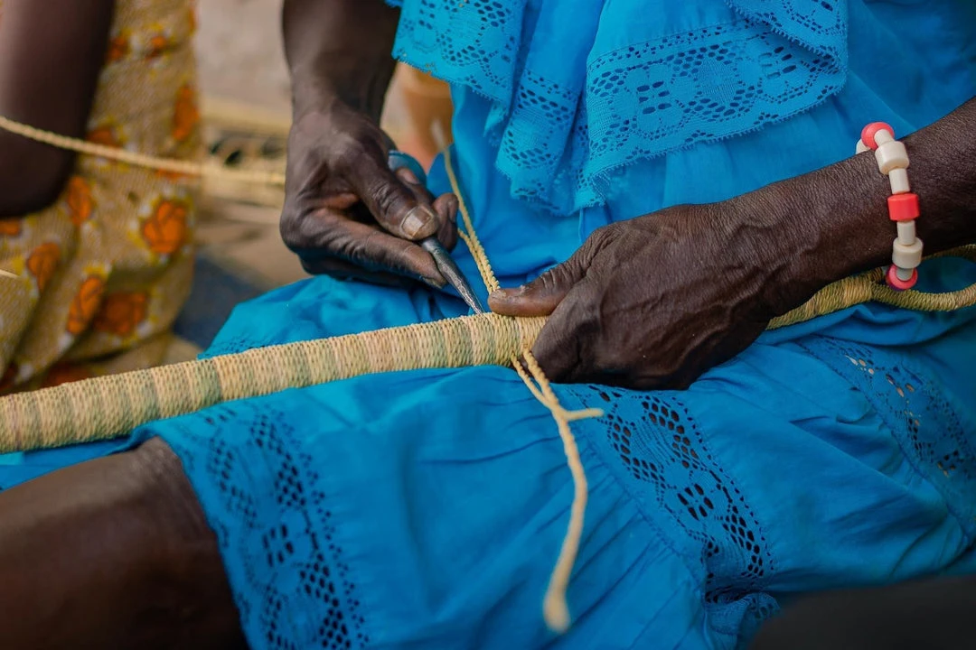 KAZI Home Goods Small Desert Rose Fan KAZI Home Goods Small Desert Rose Fan