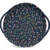 KAZI Home Goods Speckled Blue Night Celebration Wall Tray
