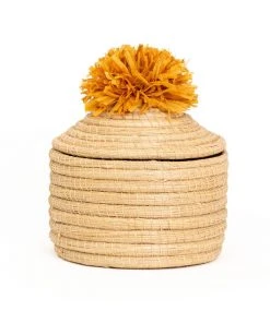 KAZI Home Goods Sunset Penelope Pom Pom Box
