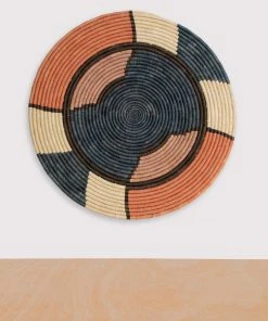 KAZI Tabia Peach Wall Plate II Home Goods