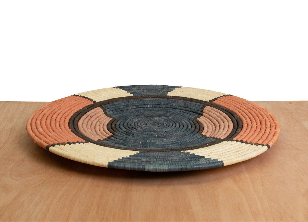 KAZI Tabia Peach Wall Plate II Home Goods KAZI Tabia Peach Wall Plate II Home Goods