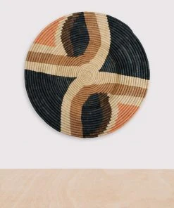 KAZI Home Goods Tabia Peach Wall Plate III