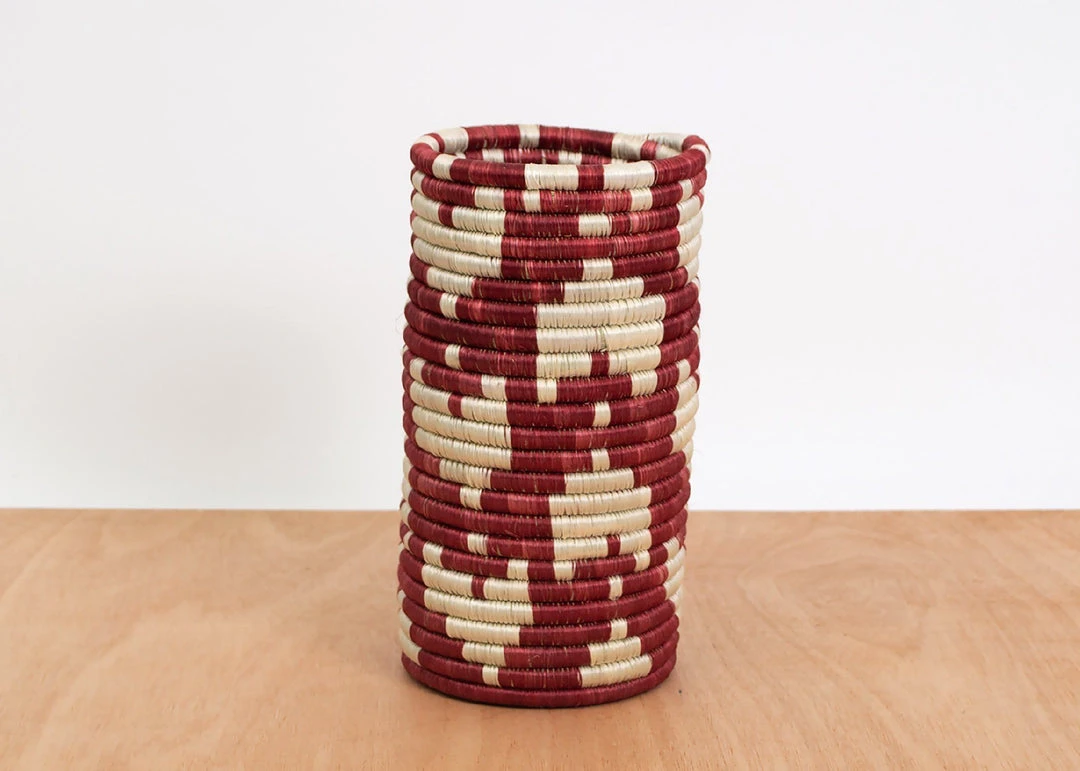 KAZI Storage Tall Earth Red Imbere Vase KAZI Storage Tall Earth Red Imbere Vase