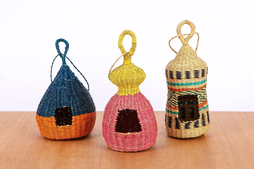 KAZI All Natural Teal Gourd Birdhouse KAZI All Natural Teal Gourd Birdhouse