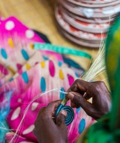 KAZI Home Goods Tiny Dusty Peach + Fir Catch All