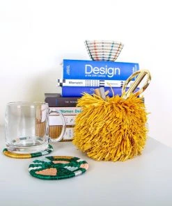 KAZI Tiny Floret Striped Catch All Home Goods