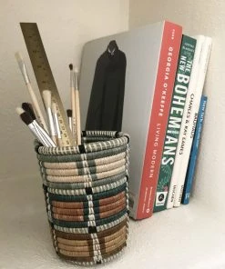 KAZI Best Sellers Tiny Sand Vase / Pencil Holder