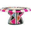 KAZI Vivid Viola Cake Stand Home Goods