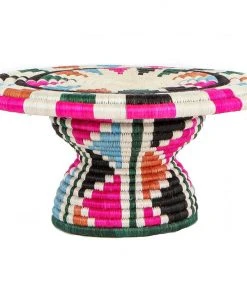 KAZI Vivid Viola Cake Stand Home Goods