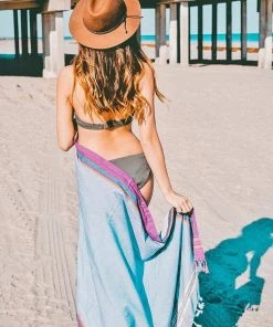 Swahili Coast Design Kenyan Beach Towel