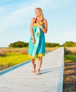 Swahili Coast Design Kenyan Beach Towel