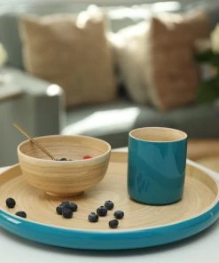 Bibol Khay Bamboo Serving Tray Kitchen + Dining