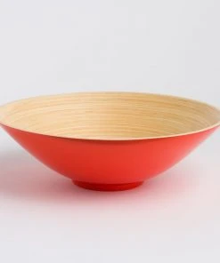 Bibol Kitchen + Dining Khup Bamboo Serving Bowl