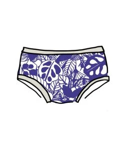 Thunderpants USA Kids' Blue Bloem Underwear Fair Trade