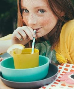 EKOBO Kids' Recycled Bamboo Dinner Set Kitchen + Dining