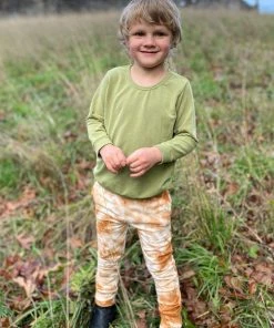 North Of West Kids' Tie Dye Jogger - Amber