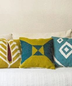 Kiliim Blue Nile Wool Throw Pillow Cover Best Sellers