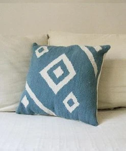 Kiliim Blue Nile Wool Throw Pillow Cover Best Sellers