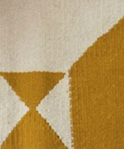 Kiliim Cream + Yellow Arrows Wool Rug 2 Kiliim Cream + Yellow Arrows Wool Rug