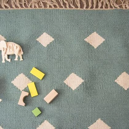 Kiliim Diamonds Wool Runner/Rug Home Goods Kiliim Diamonds Wool Runner/Rug Home Goods