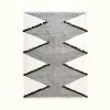 Kiliim Frilled Diamonds Wool Runner / Rug