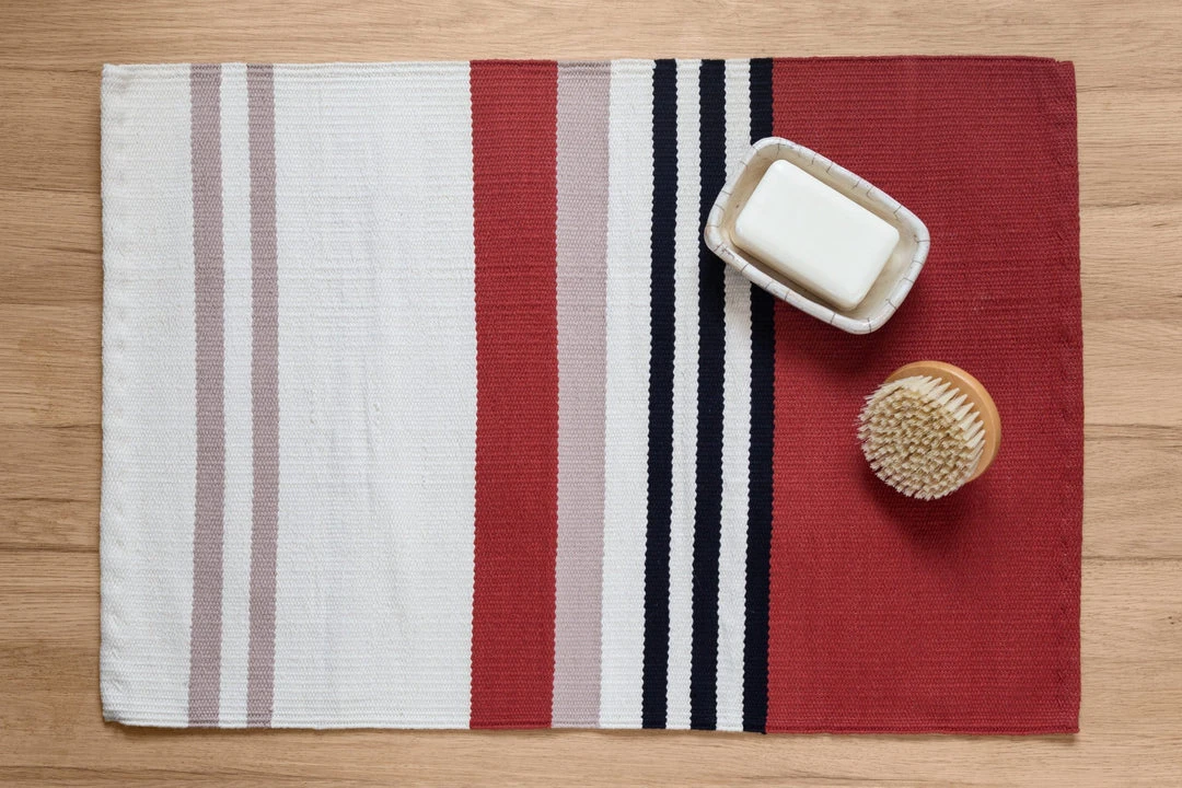 Kiliim Home Goods Intervals Bath Mat Kiliim Home Goods Intervals Bath Mat