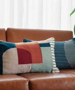 Kiliim Mirror Lumbar Pillow Cover