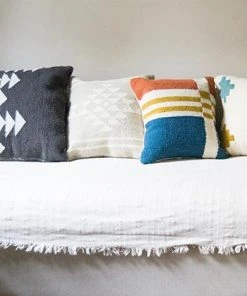 Kiliim Modernist Wool Throw Pillow Cover