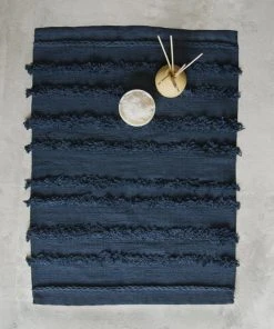 Kiliim Navy Tuft Bath Mat Best Sellers