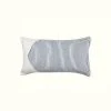Kiliim Home Goods White Archway Lumbar Pillow Cover