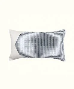 Kiliim Home Goods White Archway Lumbar Pillow Cover