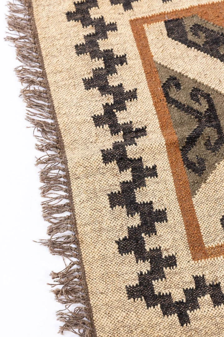 Amante Marketplace Kilim Jute Rug No. 2 Amante Marketplace Kilim Jute Rug No. 2